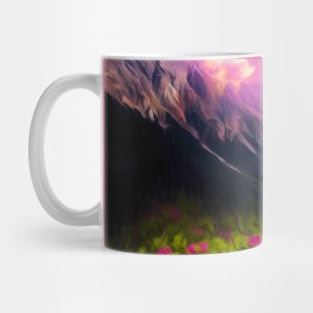 Mountain and valley Mug